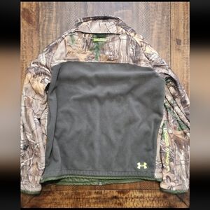 Under Armour Scent Control Zip Up Hunting Jacket Mens Size Large